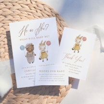 Boho Woodland Gender Reveal