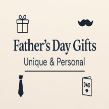 Father’s Day Gifts – Unique & Personal