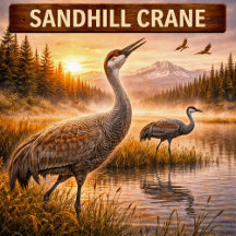 Sandhill Crane Birthday Collection