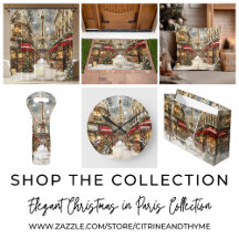 Elegant Christmas in Paris Collection