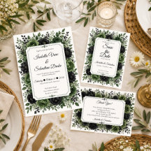 Moody Botanical Wedding Suite