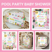 Splish Splash Pool Baby Shower