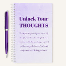 Unlock Your Thoughts Journaling Collection