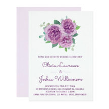 Purple Rose Wedding Collection
