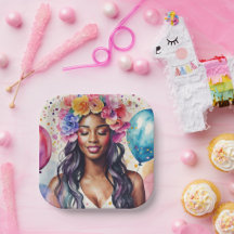 Melanin Beauty Birthday Party