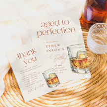 Aged to Perfection Whiskey Birthday Party