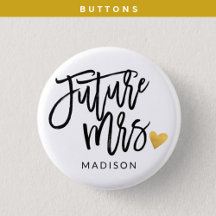 wedding button