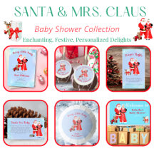 Oh Baby Santa & Mrs. Claus Baby Shower