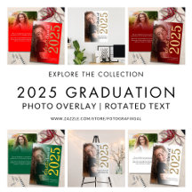 2025 Graduation Select Rotated Typography Photo