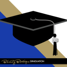 Blue & Bronze Graduation