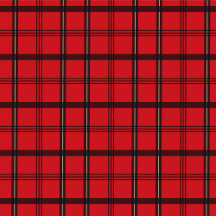 Red & Black Tartan Plaid 