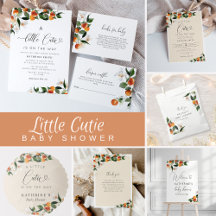 little cutie baby shower