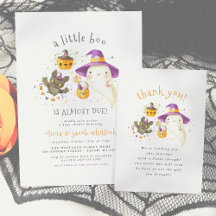A Little Boo Cute Halloween Theme Fall Baby Shower