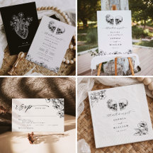 Til Death Do Us Part Wedding 💀🖤