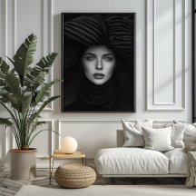 DRAMATIC BLACK AND WHITE