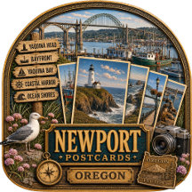 Newport Oregon Postcards/Gifts