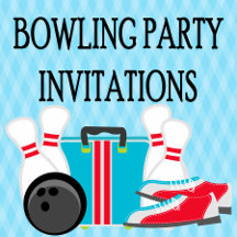 Bowling Party Invitations