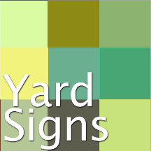 YARD SIGNS