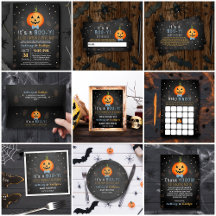 It's A Boo-y! Little Pumpkin Halloween Baby Shower