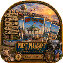 Point Pleasant Beach New Jersey Postcards/Gifts