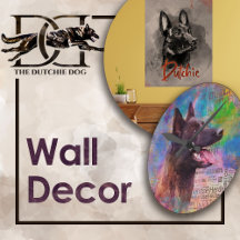 Dutch Shepherd Wall Decor
