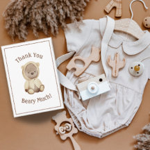 Thank You Beary Much Baby