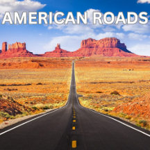 American Roads stickers