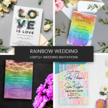 LGBT wedding invitations
