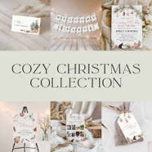 Cozy Christmas Baby Shower Collection