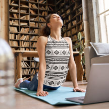 Black And White Aztec