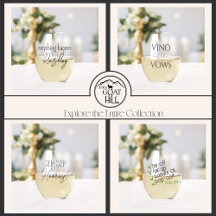 Specialty Wine  Cocktail and Beer Glasses 