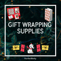 GIFT WRAPPING SUPPLIES | DOG CHRISTMAS Theme