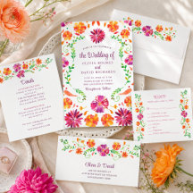 Colorful Mexican Fiesta Wedding Collection