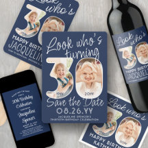 30th Birthday Party Invites & Decor • DIY Colors