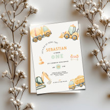 Construction Birthday Theme for Boys