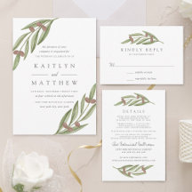 The Olive Branch Wedding Collection