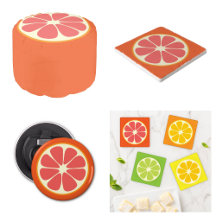 Ruby Red Grapefruit Slice
