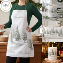 Vintage Winter Wonderland Christmas Tree Decor
