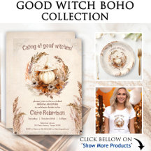 Good Witch Halloween Boho