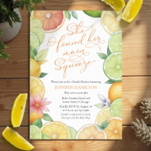 Main Squeeze Citrus Summer Bridal Shower 