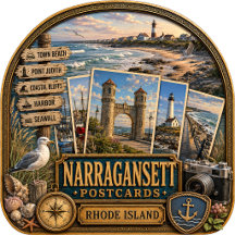 Narragansett Rhode Island Postcards/Gifts