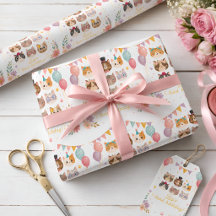 Cute Kitty Birthday Invitation for Girls