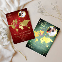 Personalized Map of Love Journey Wedding 