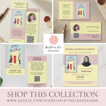 Pastel YA Writer Author Promotional