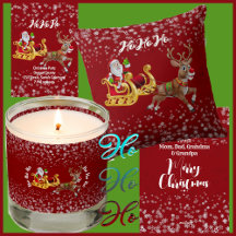 Vintage Santa Claus Christmas 'Ho Ho Ho' Theme 