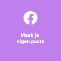 Maak je eigen Facebook posts