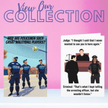 Police Officer Birthday Card Collection by ETP