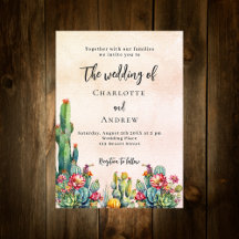 Wedding - Cactus