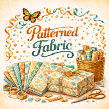 Fabric Patterned Non-Floral 