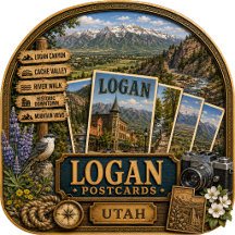 Logan Utah Postcards/Gifts